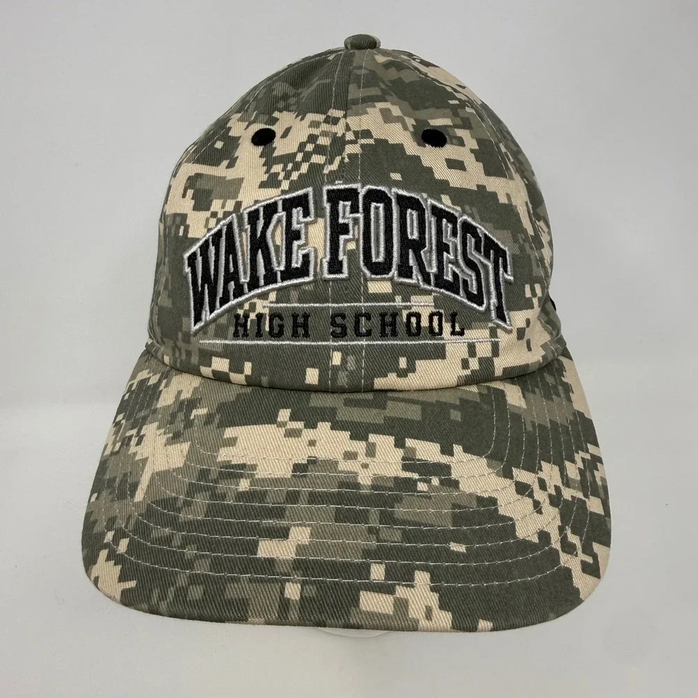 Nike Heritage 86 Wake Forest High School Digital Camo Hat Adjustable 384427-ASH